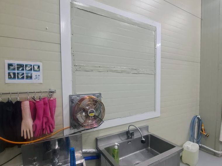 화성 공장 환풍기 설치 비용 시공 후