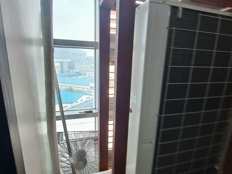 화성 산업용 환풍기 설치 시공 전