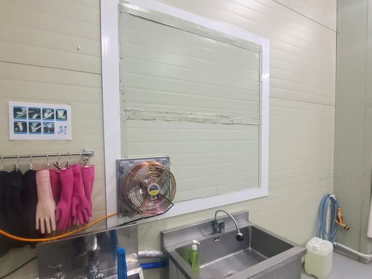 용인 공장 환풍기 설치 비용 시공 후
